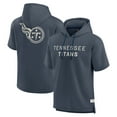thumbnail image 1 of Men's Fanatics Navy Tennessee Titans Elements Future Ground Lettering Short Sleeve Pullover Hoodie, 1 of 3