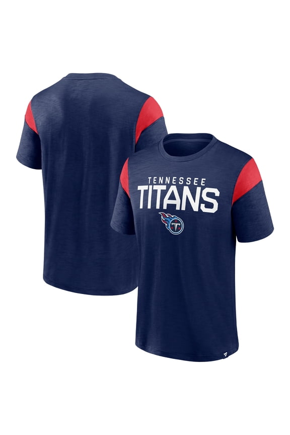 Men's Fanatics Navy Tennessee Titans Home Stretch Team T-Shirt