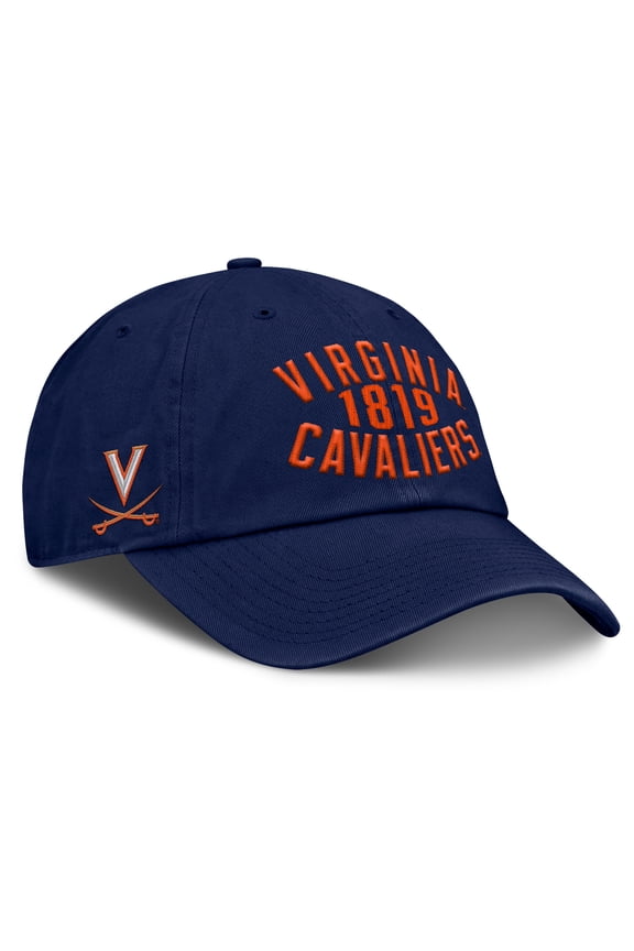 Men's Fanatics Navy Virginia Cavaliers Archer Adjustable Hat