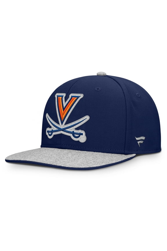 Men's Fanatics Navy Virginia Cavaliers Loden Snapback Hat