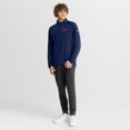 thumbnail image 1 of Men's Fanatics Navy Washington Capitals Authentic Pro Rink Training Quarter-Zip Pullover, 1 of 4