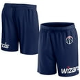 thumbnail image 1 of Men's Fanatics Navy Washington Wizards Free Throw Mesh Shorts, 1 of 3