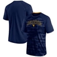 thumbnail image 1 of Men's Fanatics Navy West Virginia Mountaineers Arch Outline Raglan T-Shirt, 1 of 3