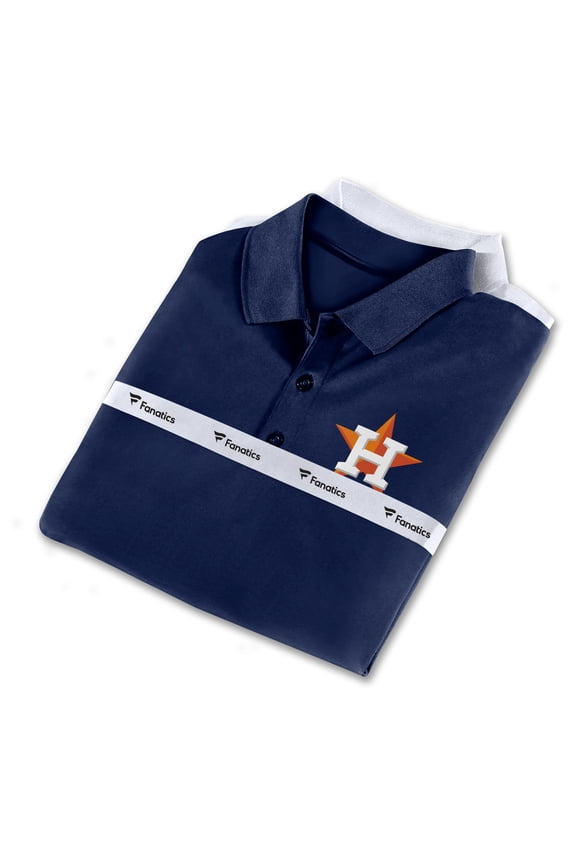 Men's Fanatics Navy/White Houston Astros Polo Combo Set