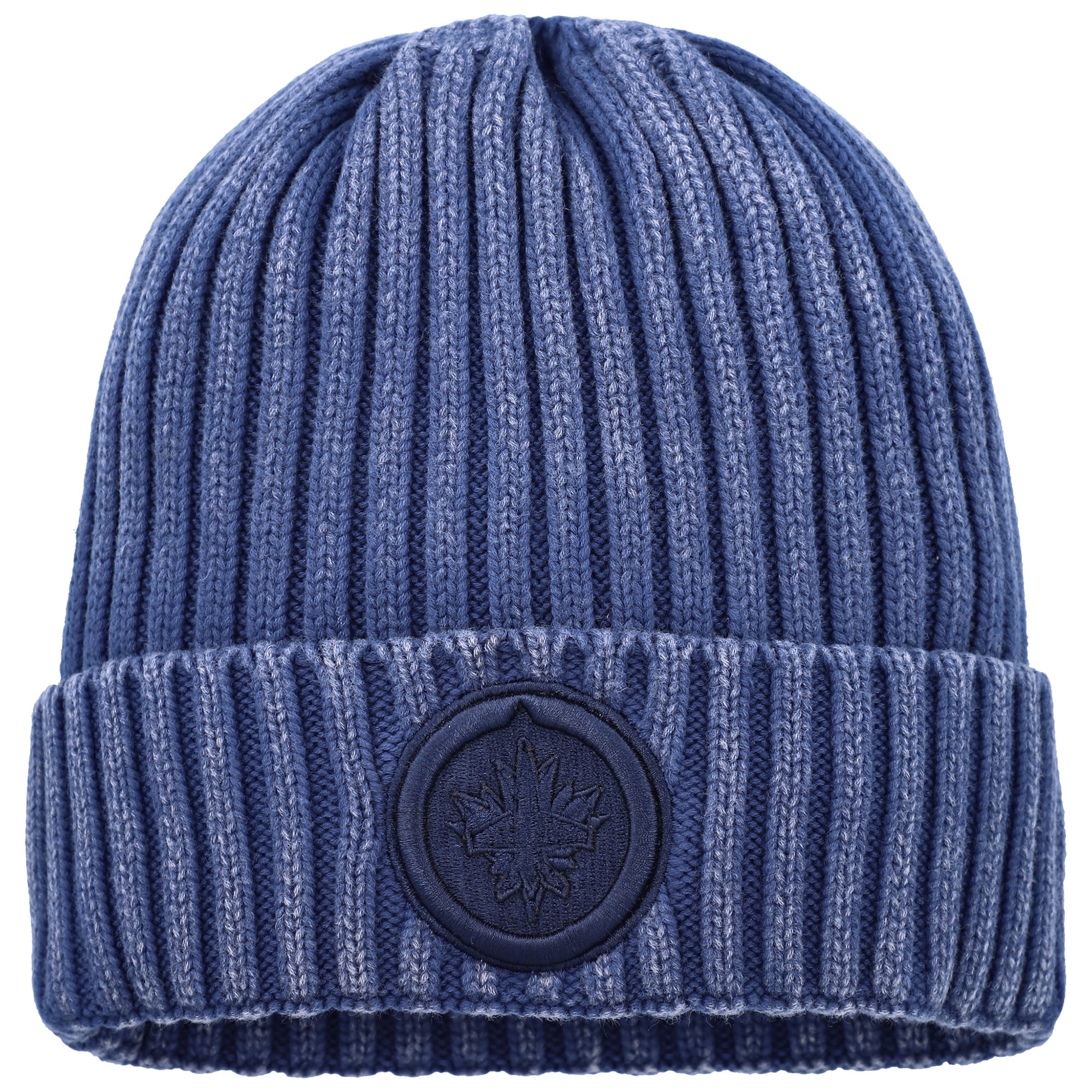Men's Fanatics Navy Winnipeg Jets Authentic Pro Road Cuffed Knit Hat