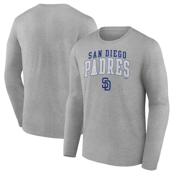 Men's Fanatics  No Color San Diego Padres Iconic Tricode Long Sleeve T-Shirt