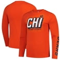 thumbnail image 1 of Men's Fanatics  Orange Chicago Bears Long Sleeve T-Shirt, 1 of 3