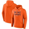 thumbnail image 1 of Men's Fanatics  Orange Houston Astros 2023 AL West Division Champions Locker Room Pullover Hoodie, 1 of 3