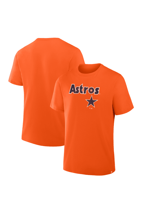 Men's Fanatics Orange Houston Astros Alternate Logo Legacy T-Shirt