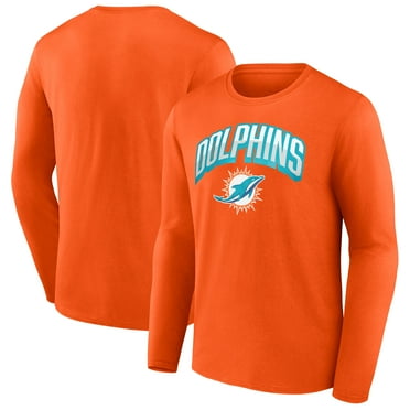 Men's-Fanatics Orange Miami Dolphins Long Sleeve T-Shirt