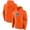thumbnail image 1 of Men's Fanatics  Orange New York Knicks Primary Logo Pullover Hoodie, 1 of 3
