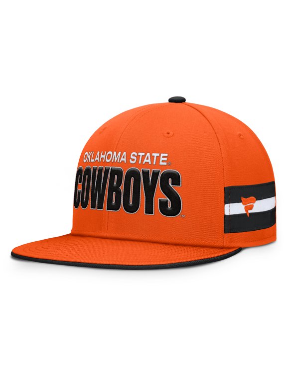 Men's Fanatics Orange Oklahoma State Cowboys Pick Off Fitted Hat