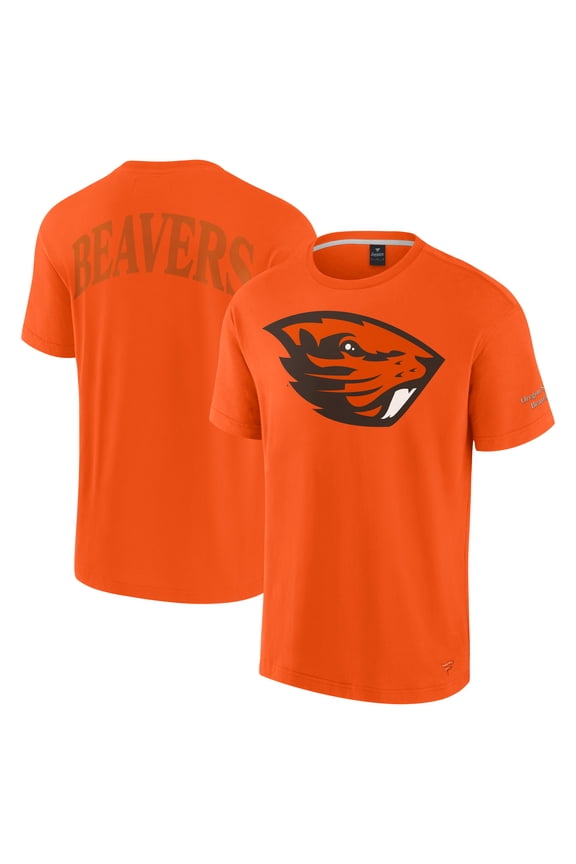 Men's Fanatics Orange Oregon State Beavers Iconic T-Shirt