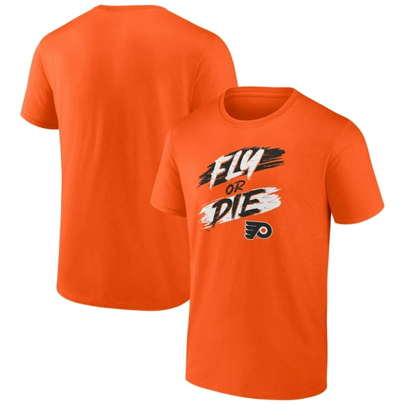Men's Fanatics  Orange Philadelphia Flyers Iconic T-Shirt