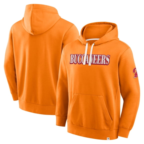 Men's Fanatics Orange Tampa Bay Buccaneers New Horizons Heritage Pullover Hoodie