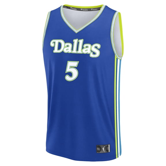 Men's Fanatics Paige Bueckers Royal Dallas Wings Fast Break Replica Jersey - Rebel Edition