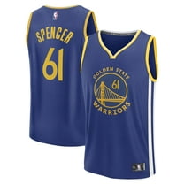 Men's Fanatics Pat Spencer Royal Golden State Warriors Fast Break Replica Player Jersey - Icon Edition