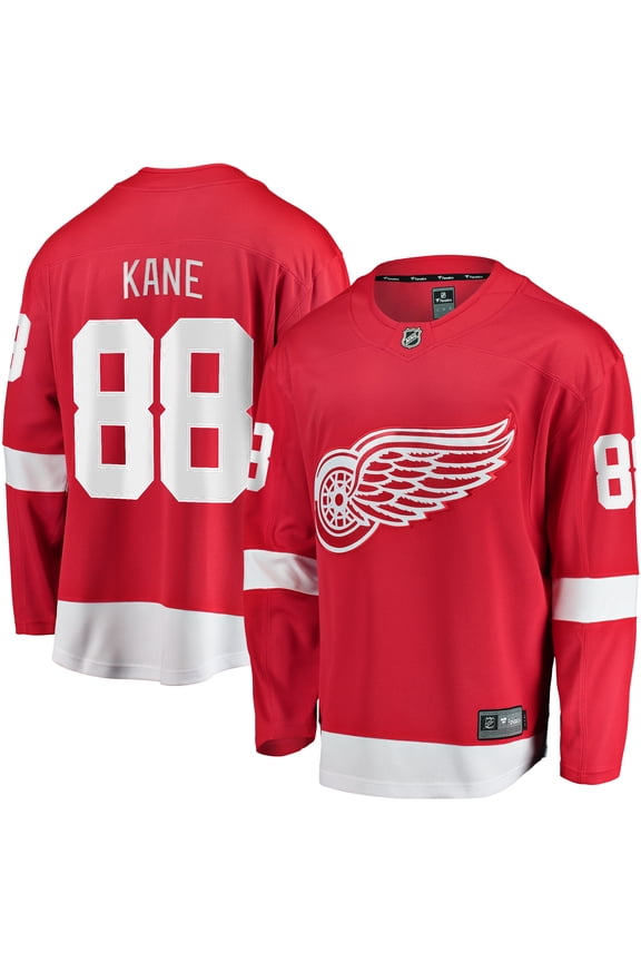 Men's Fanatics Patrick Kane Red Detroit Red Wings Home Breakaway Player Jersey
