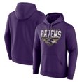 thumbnail image 1 of Men's Fanatics Purple Baltimore Ravens Geometric Chrome Pullover Hoodie, 1 of 3