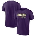 thumbnail image 1 of Men's Fanatics Purple Baltimore Ravens In Bounds T-Shirt, 1 of 3