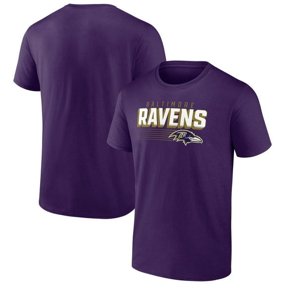 Men's Fanatics Purple Baltimore Ravens In Bounds T-Shirt