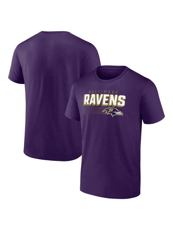 Men's Fanatics Purple Baltimore Ravens In Bounds T-Shirt