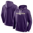 thumbnail image 1 of Men's Fanatics Purple Baltimore Ravens New Horizons Heritage Pullover Hoodie, 1 of 3