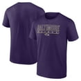 thumbnail image 1 of Men's Fanatics Purple Baltimore Ravens Stretch Play T-Shirt, 1 of 3