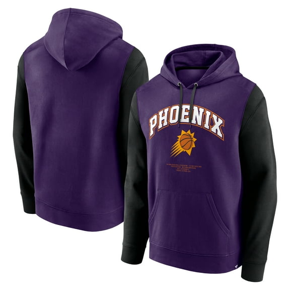 Men's Fanatics Purple/Black Phoenix Suns Scorer Pullover Hoodie
