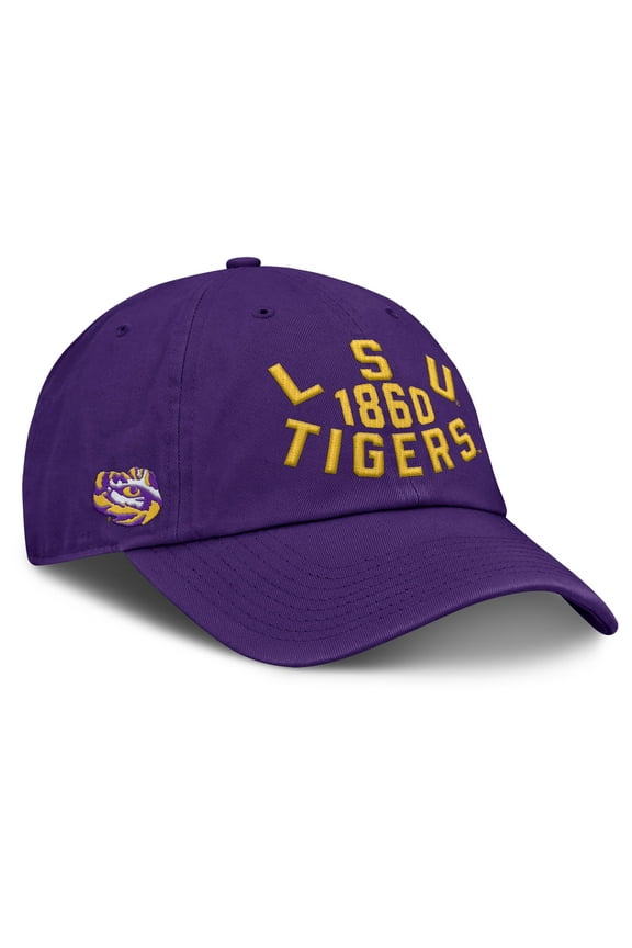 Men's Fanatics Purple LSU Tigers Archer Adjustable Hat