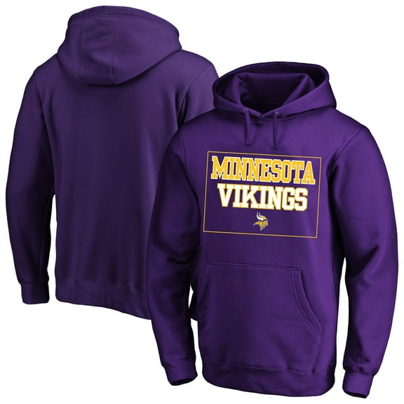 Men's Fanatics Purple Minnesota Vikings Big & Tall Fleece Hoodie