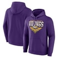 thumbnail image 1 of Men's Fanatics Purple Minnesota Vikings Geometric Chrome Pullover Hoodie, 1 of 3