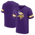 thumbnail image 1 of Men's Fanatics  Purple Minnesota Vikings Jersey Tackle V-Neck T-Shirt, 1 of 3