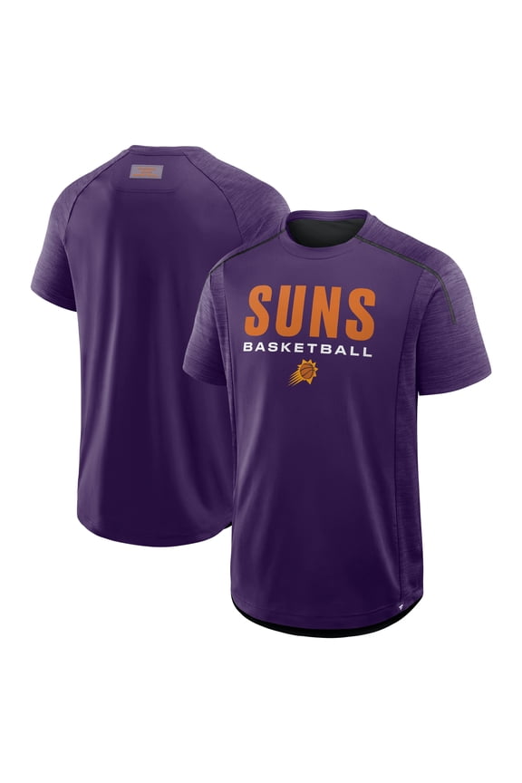 Men's Fanatics Purple Phoenix Suns Inbound Pass Play Practice T-Shirt