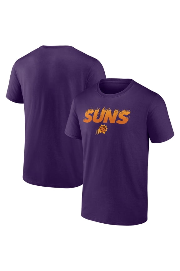 Men's Fanatics Purple Phoenix Suns On Fire Hometown Collection T-Shirt