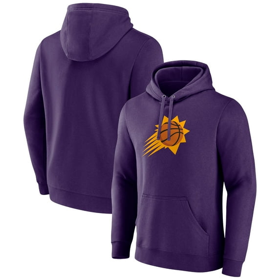Men's Fanatics Purple Phoenix Suns Primary Logo Pullover Hoodie