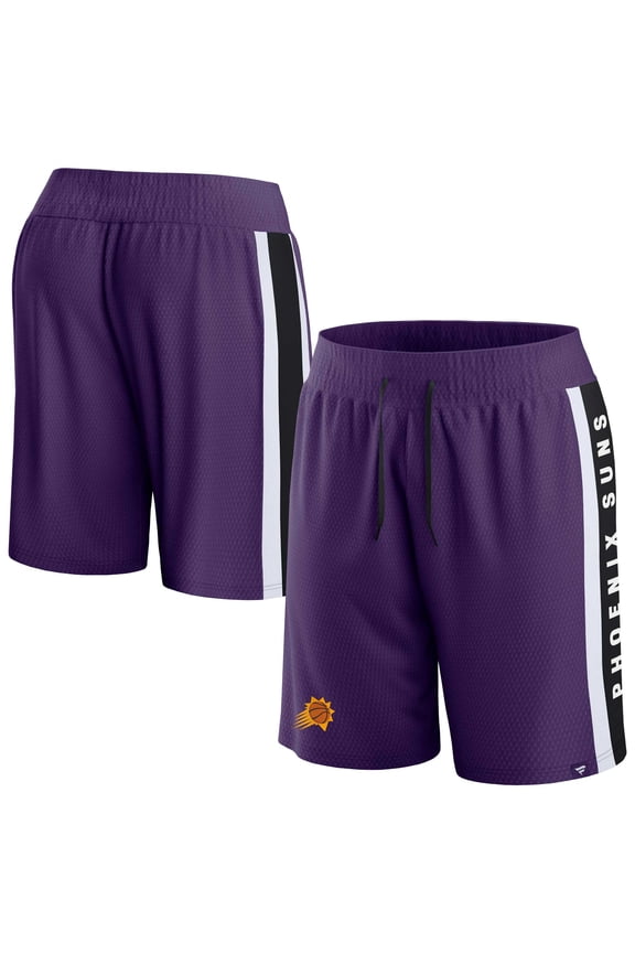 Men's Fanatics Purple Phoenix Suns Referee Iconic Mesh Shorts