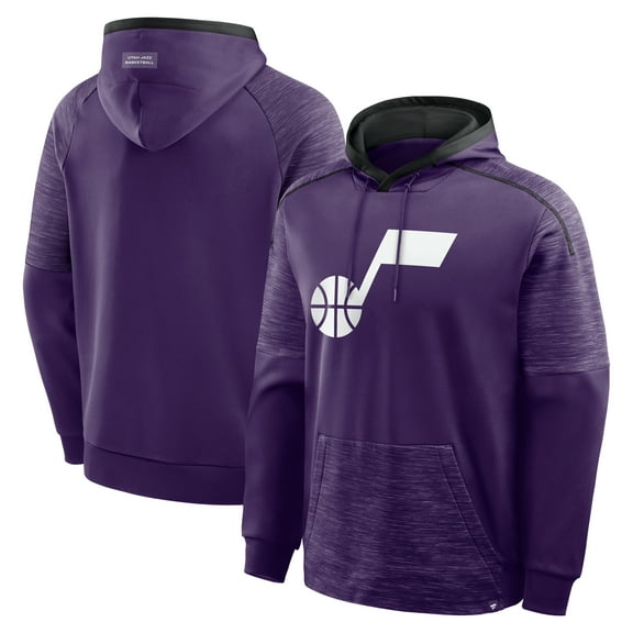 Men's Fanatics Purple Utah Jazz Pick & Roll Defender Pullover Hoodie