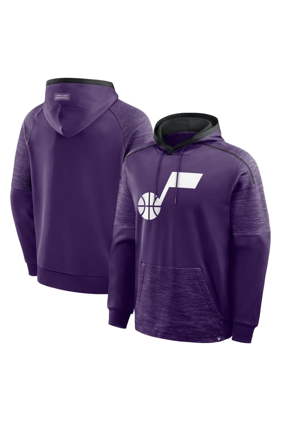 Men's Fanatics Purple Utah Jazz Pick & Roll Defender Pullover Hoodie