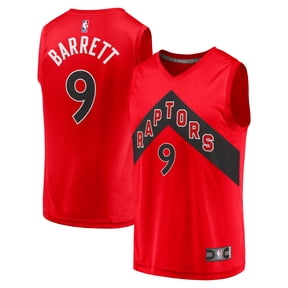 Men's Fanatics RJ Barrett Red Toronto Raptors Fast Break Player Jersey - Icon Edition