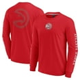 thumbnail image 1 of Men's Fanatics Red Atlanta Hawks Elements Strive Long Sleeve T-Shirt, 1 of 3
