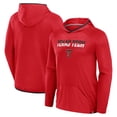 thumbnail image 1 of Men's Fanatics Red/Black Texas Tech Red Raiders Transitional Hoodie T-Shirt, 1 of 3