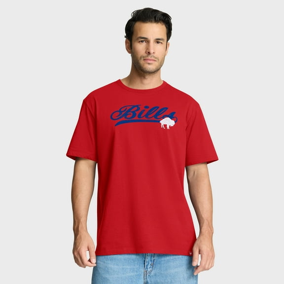 Men's Fanatics Red Buffalo Bills Fluid Motion Legacy T-Shirt