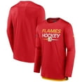 thumbnail image 1 of Men's Fanatics Red Calgary Flames Authentic Pro Tech Long Sleeve T-Shirt, 1 of 3