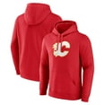 thumbnail image 1 of Men's Fanatics Red Calgary Flames Primary Team Logo Pullover Hoodie, 1 of 3