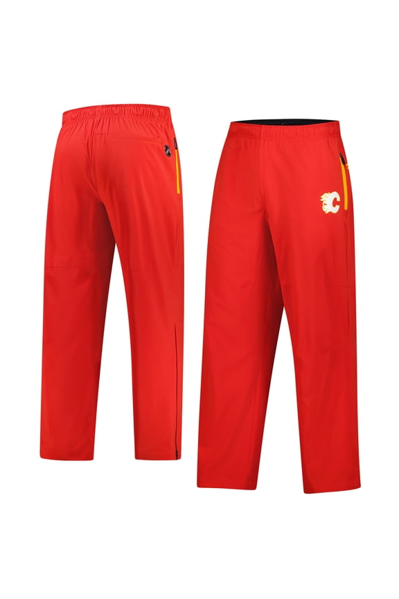 Men's Fanatics Red Calgary Flames Authentic Pro Rink Pants