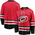 thumbnail image 1 of Men's Fanatics Red Carolina Hurricanes Breakaway Alternate Jersey, 1 of 7