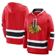 Mens Fanatics Red Chicago Blackhawks Prime Time Fleece Hoodie