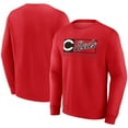thumbnail image 1 of Men's Fanatics Red Cincinnati Reds Focus Fleece Pullover Sweatshirt, 1 of 3