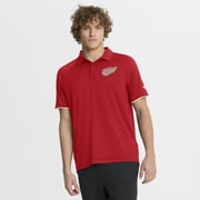 Mens Fanatics Red Detroit Red Wings Authentic Pro Centennial Rink Raglan-Polo